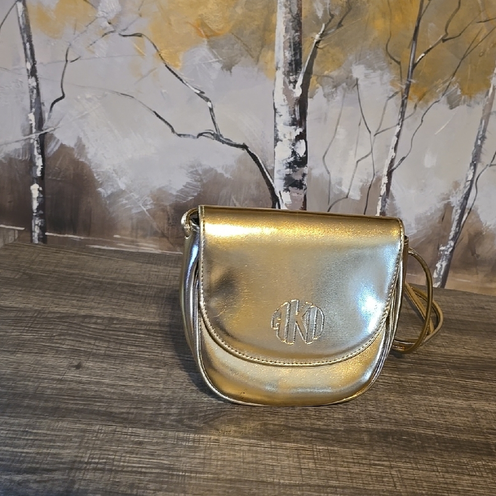 Gold Anne Klein Handbag